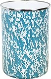 Calypso Basics by Reston Lloyd Marble Enamel on Steel Utensil Holder, Turquoise