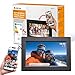 Produktbild Denver Digitaler Bilderrahmen 10,1Zoll mit WLAN  Frameo Digital Photo Frame mit Touchscreen & 16GB Speicher  Elektrischer Fotorahmen mit AppSteuerung - USB & microSD - Schwarz