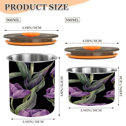 Contenedor al vacío de acero inoxidable para café 30oz miniatura 3