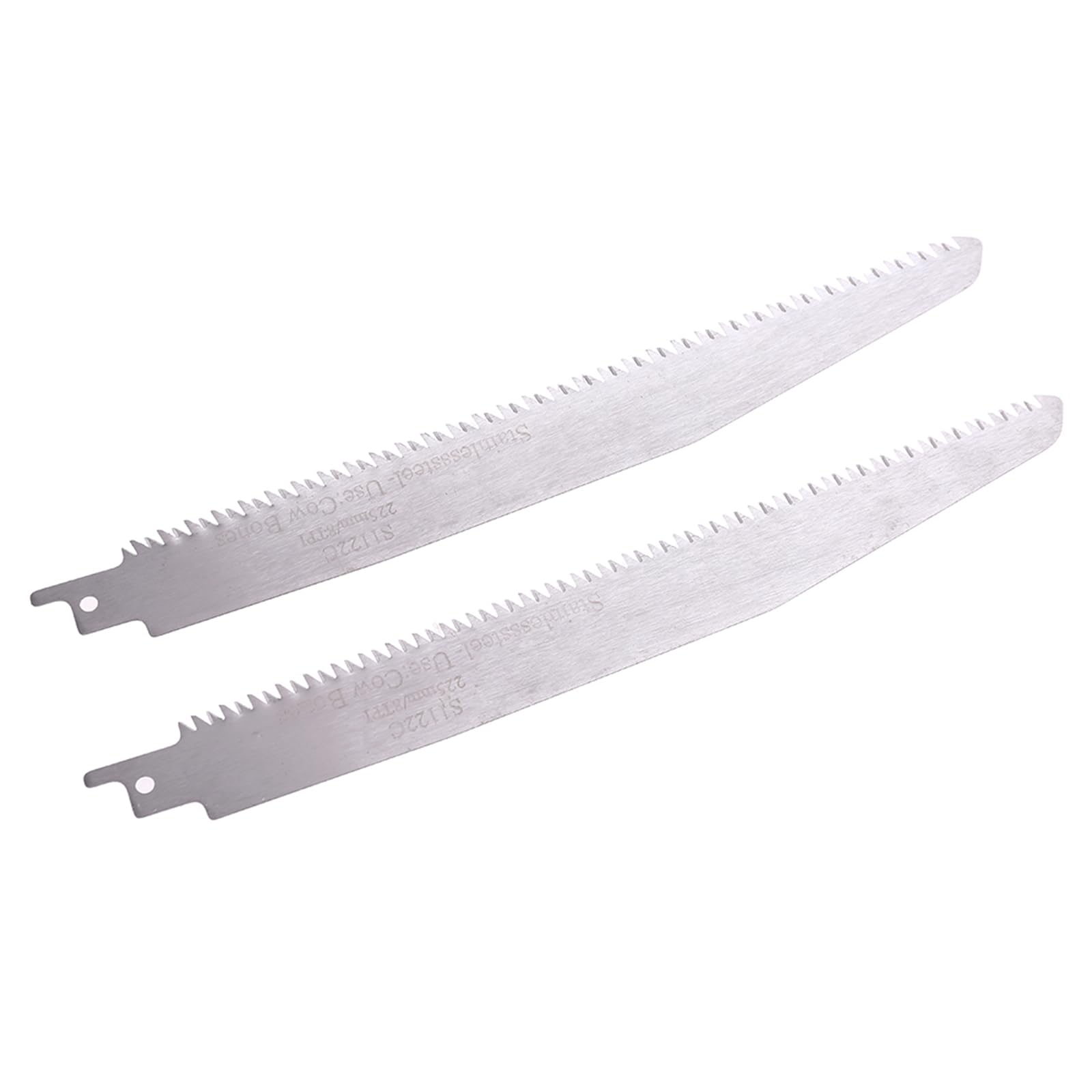 Zhouyqx As Shown 2Pieces S1122c Stainless Steel Reciprocating For Cutting Bone Meat Wood