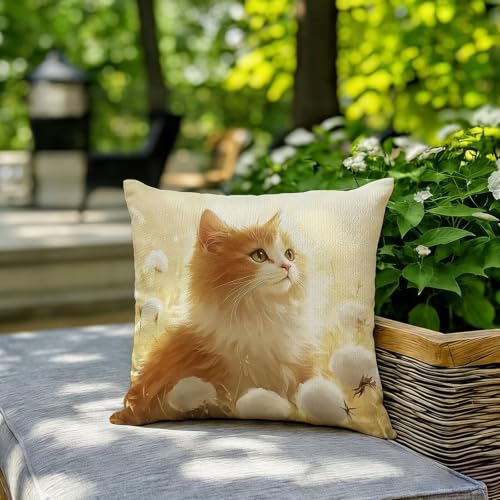 Fundas cojines 40 x 40 cm beige lavables con cremallera oculta 7