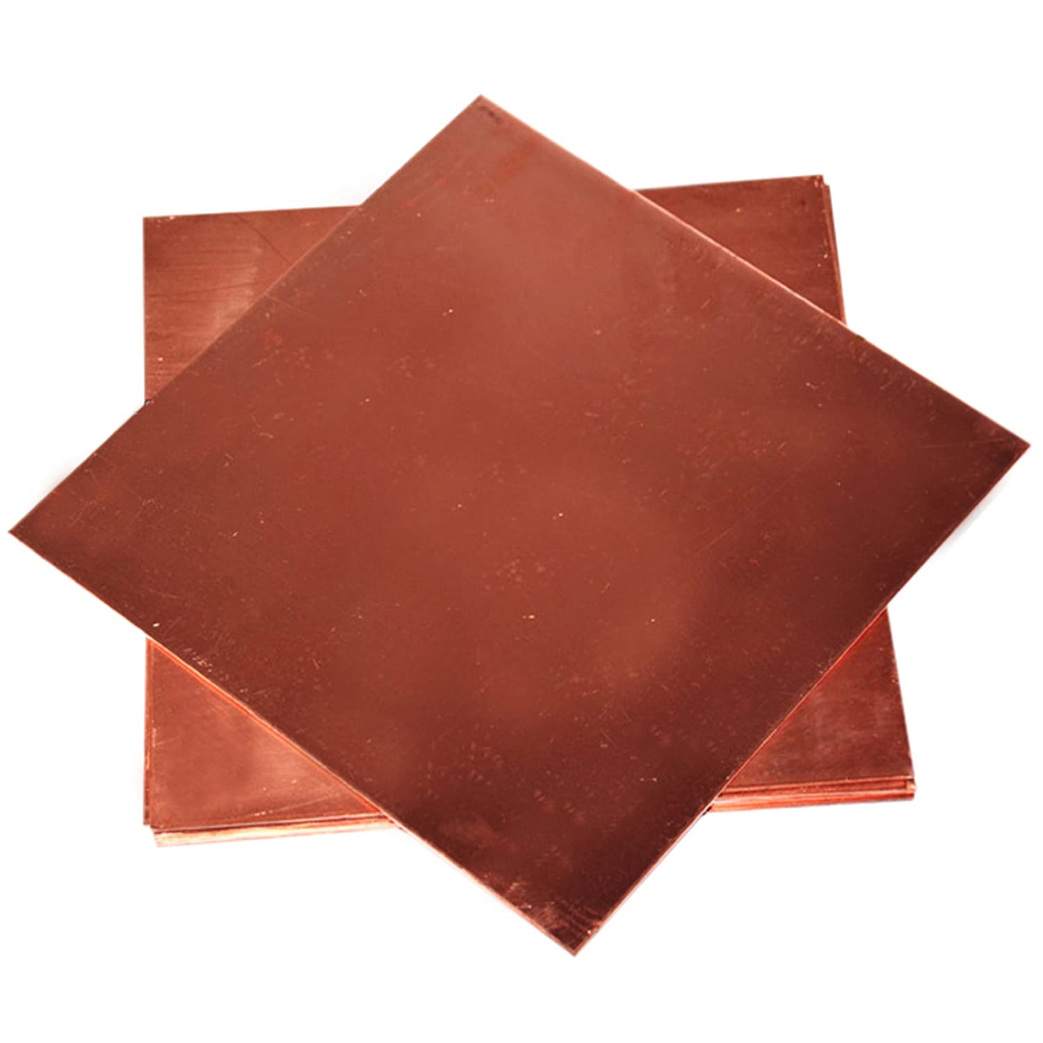 Plaque de Cuivre T2 Bonne Feuille de Métal Conductrice Pour Soudage Industriel/1.0Mm/300X300Mm