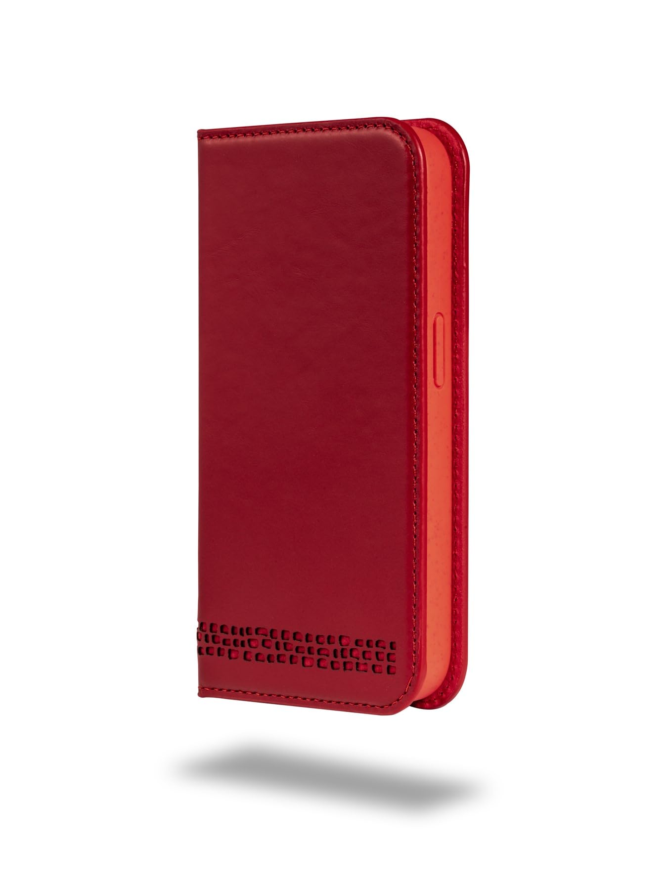 Custodia portafoglio in pelle per iPhone 14+ di Ed Hicks
