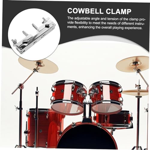 Drum Clamp Cymbal Mount Accesorio para Batería Soporte de Platillo Ligero para Músicos que Viajan miniatura 6