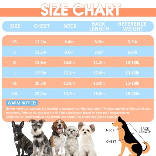 Image of BRKURLEG Small Dog Recovery Suit After Surgery Female Male, Abdominal Wound Protection, Back Zipper Spay Recovery Suit for Dogs & Cats, Soft Anti-Licking Puppy Onesie Pajamas, Cone Alternative, XL