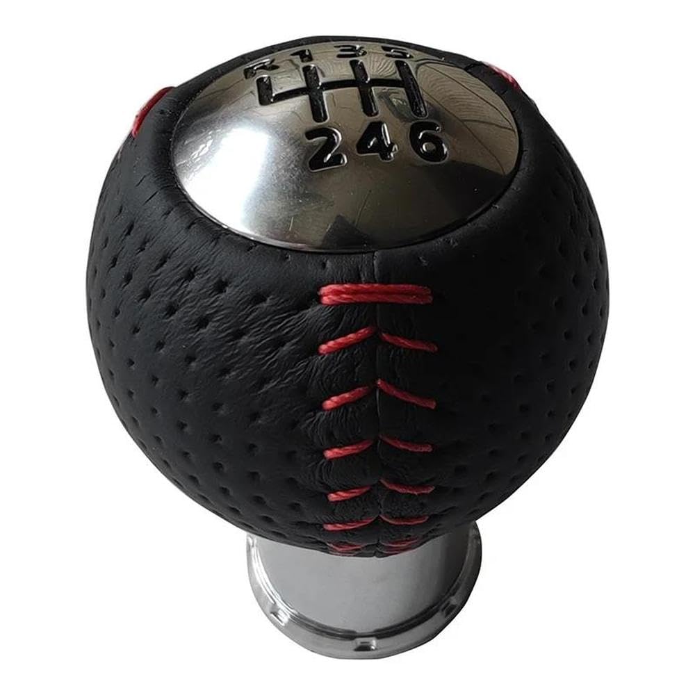 SXQPOCAR 6 Speed Gear Shift Knob for Mazda MX-5 Gear Ball Head Shift Lever Head(Orange)