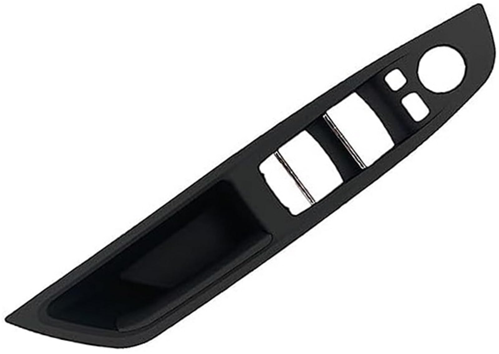 Yurefax Car Door Handle Trim Ponnyc Car Inner Interior Door Handle, for Bmw, for 5 for Series F10 F11 F18 520 523 525 528 530(Black1)
