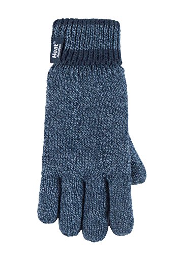 HEAT HOLDERS - Kids Boys Fleece Insulated Knit Winter Beanie Hat and Gloves Set4