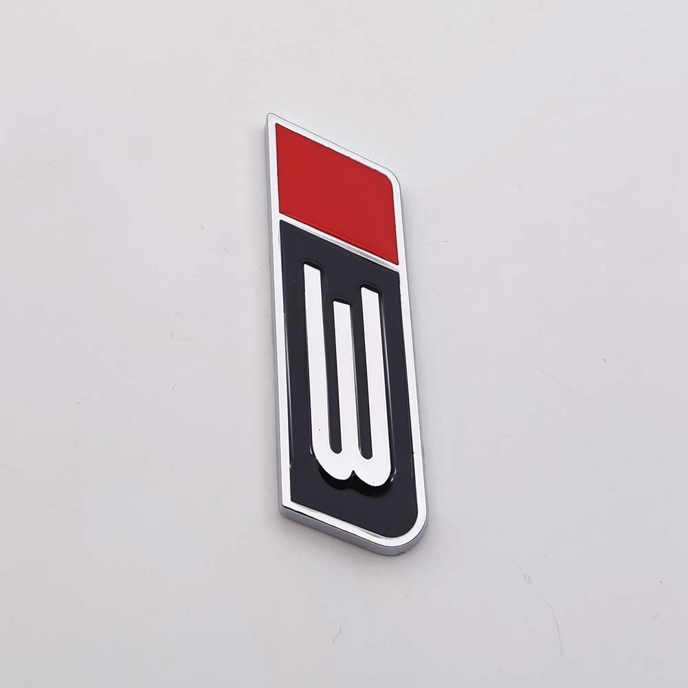 3D Metal ROUSH Stage 3 Logo Car Emblem Premium Rear Trunk Badge Racing Sport Turbo Sticker Performance Power Decal (Silver&amp;Red&amp;Black) In | Whizz Emblems