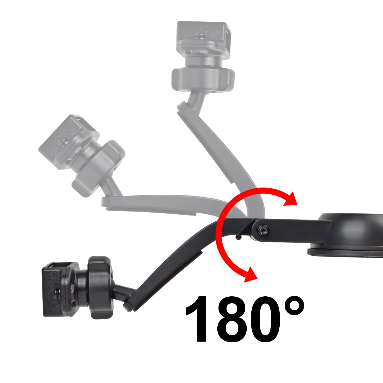 Support Voiture Talkie-walkie UAYESOK - Ventouse Pour Motorola Baofeng