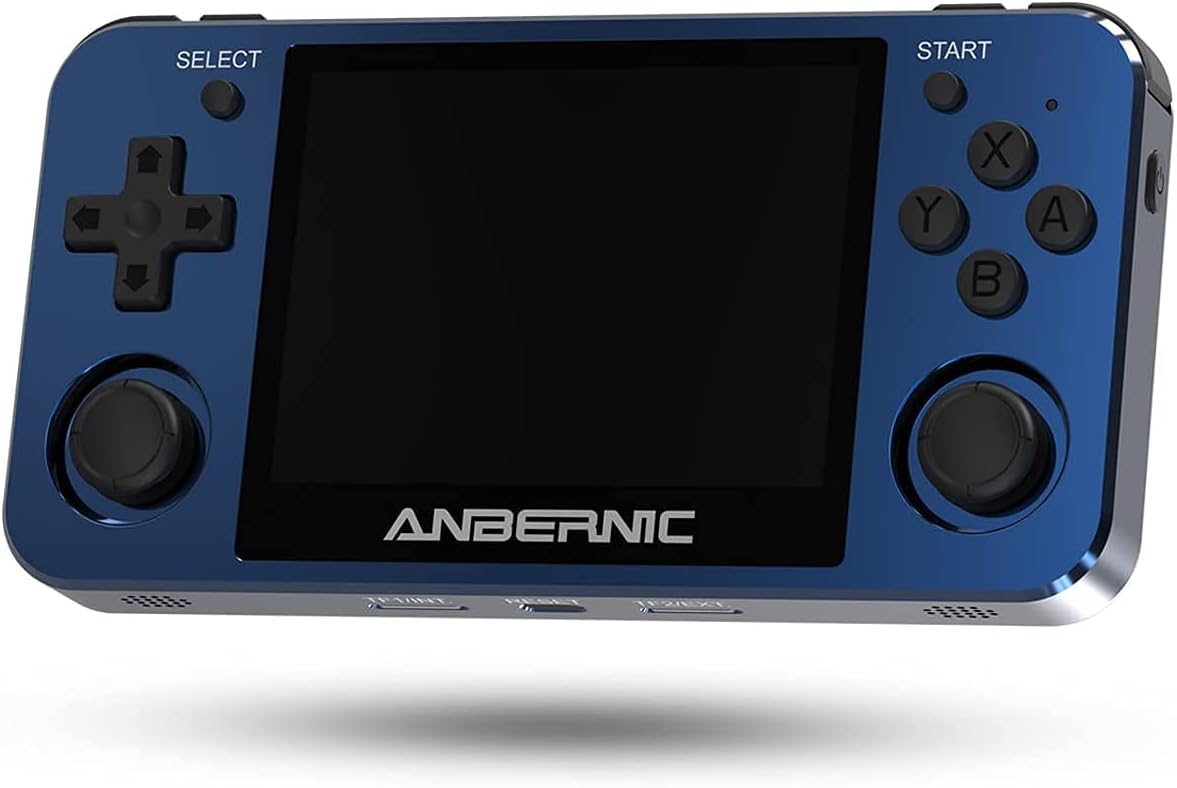 Quddiem view of the ANBERNIC RG351MP Handheld Game Console