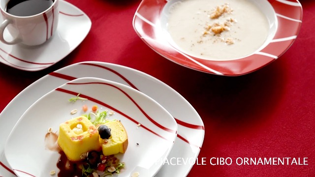 Servizio Piatti Porcellana MALACASA Felisa 18 Pezzi - 6 Piatti Piani, 6 Fondi E 6 Da Dessert | Bianco, Per 6 Persone - Foto 8