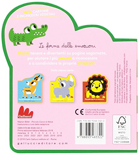 Piccolo Cocco é felice. le forme delle emozioni