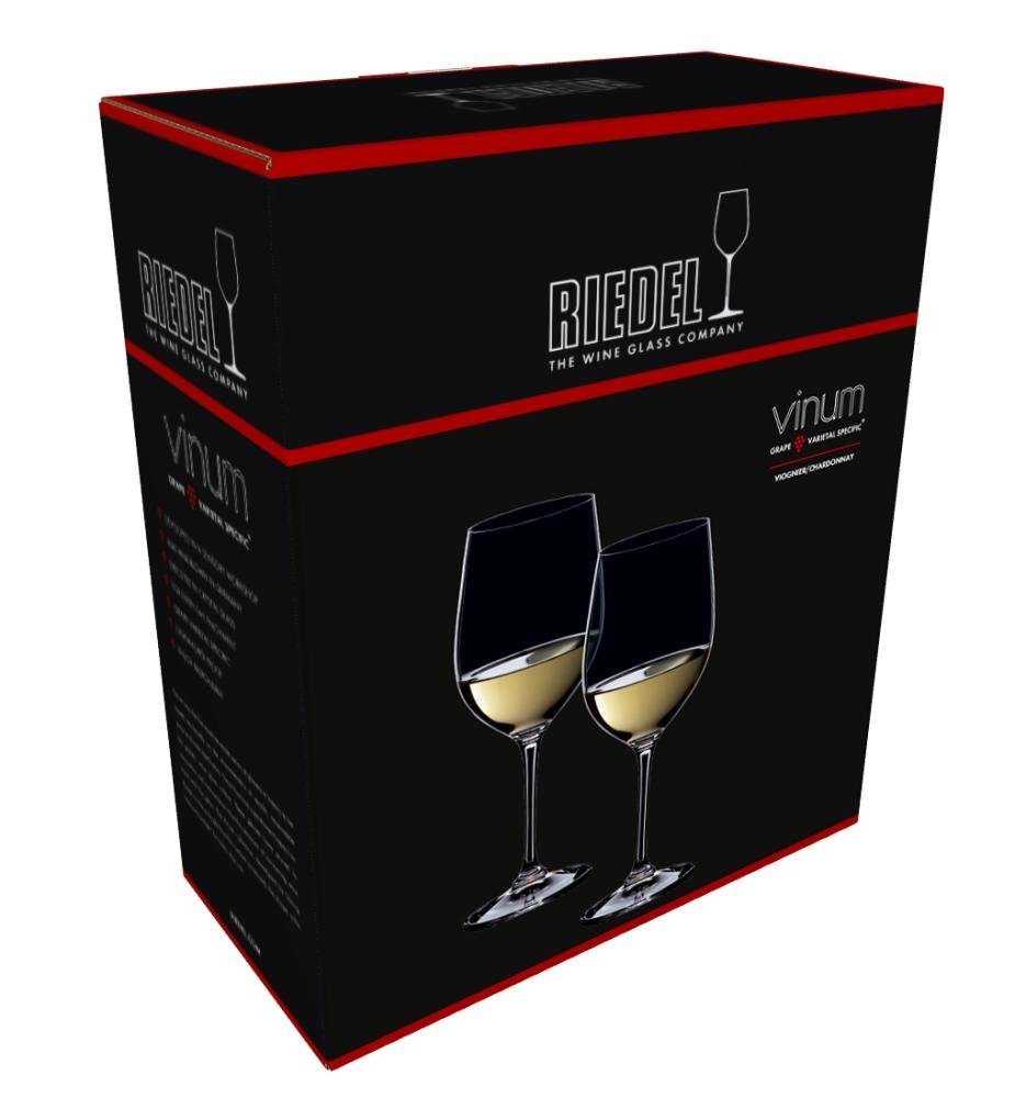 Riedel Vinum Viognier Chardonnay 4-teiliges Weißweinglas Set Kristallglas 6416/05 x 2