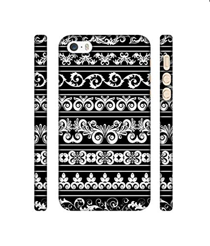Image of Amazon Brand - Solimo Designer Multi Shape Patterns 3D Printed Hard Back Case Mobile Cover for Apple iPhone 5 / 5S
