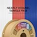 OVERTURE PLA Filament 1.75mm PLA 3D Printer Filament, 1kg Cardboard Spool (2.2lbs), Dimensional Accuracy +/- 0.02mm, Fit Most FDM Printer (Brown)