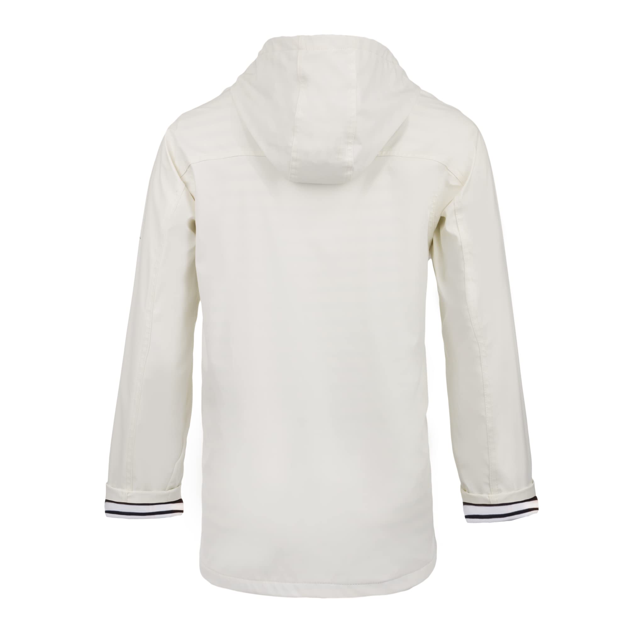 Breizh Ocean - Ciré, Veste Imperméable Femme, du XS au 4XL, Création Française ARMOR - Veste Femme avec Intérieur Rayé de Style Marinière - Manteau Femme