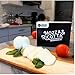 Gourmet Mozza & Ricotta Cheese Making Kit by Cheese Maker | Premium DIY Cheese Maker Set for Fresh Homemade Cheese | Makes 40 BATCHES (1 Batch = 1 Pound of cheese!)