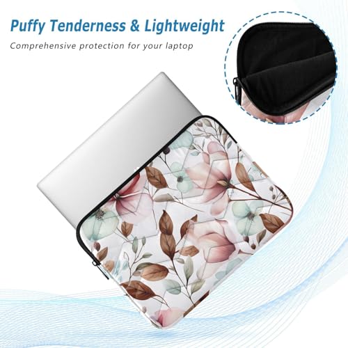 Funda para portátil 13-14 pulgadas con diseño floral impermeable miniatura 5