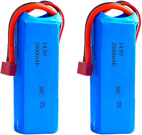 Batería Lipo de 14.8 V 2800 mAh 4S de 30 C de repuesto accesorios aplicados en Feilun ft011 control remoto barco de velocidad sin escobillas (2