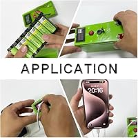 Youmile 18650 Li-Ion Akku Aufbewahrungsbox zum Selberbauen, 12 V, Kapazitätsanzeige, 2 × USB 5 V, Powerbank, steuerbar, Zweikanal, mit 3S 40A-Akku-Schutzplatine, Nickelstreifen, Halterung, Kabel – Ansicht 7