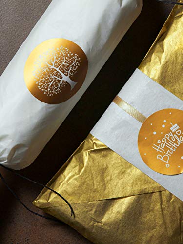 Ruspepa TS-GOLD-25 Gift Wrapping Tissue Paper thumb #2