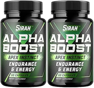 Testosterone Booster for Men - Male Enhancing Supplement - Test Booster for Endurance, Drive, Stamina, Strength, Size, Libido & Lean Muscle Growth - Supports Healthy Blood Circulation - 120 Pills