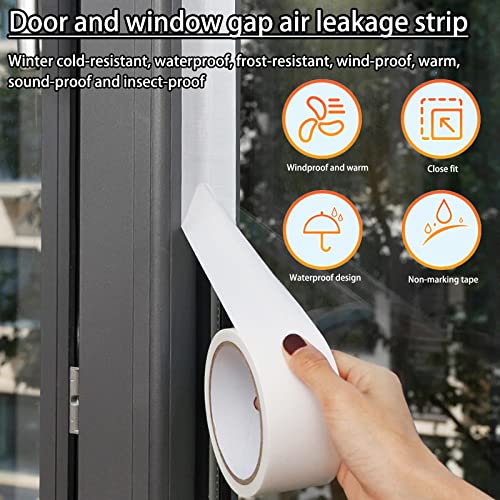 3 Pack Waterproof Tape For Outdoor Use Duct Tape Heavy Duty White Duck Tape Waterproof Tape Duct Tape White, 2 Inches X 30 Yards #TOP5