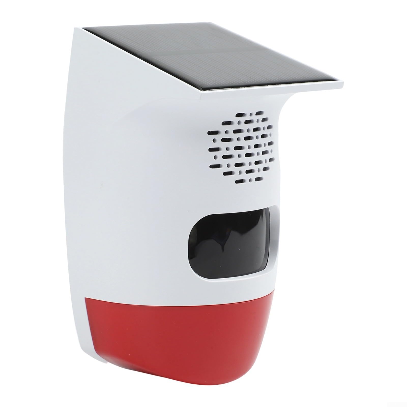 Dissuasore per cinghiali a energia solare con sensore PIR, allarme a infrarossi da 120 dB per esterni, resistente alle intemperie (IP67) (allarme)