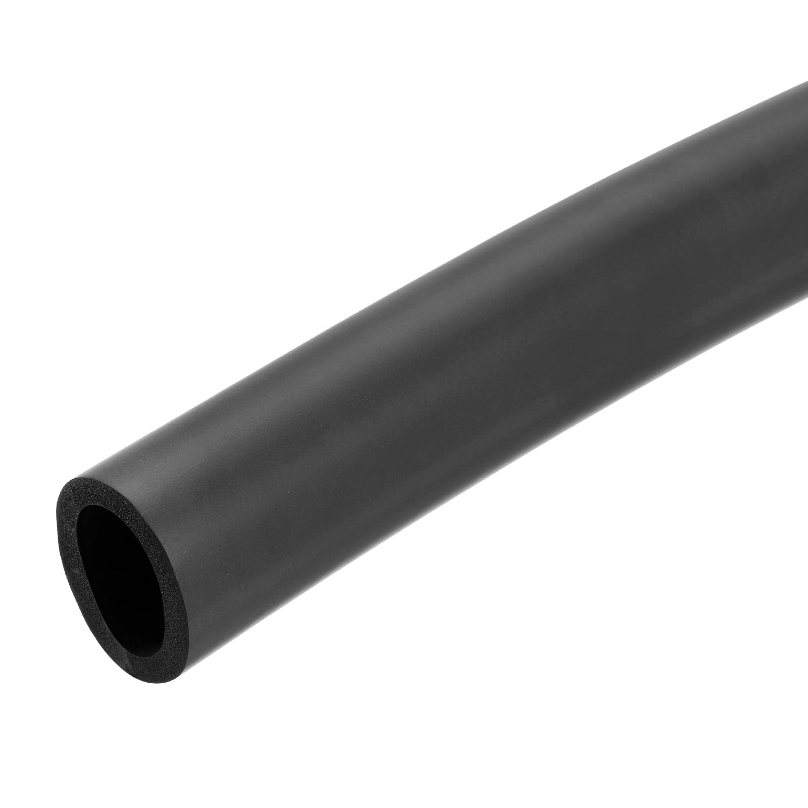 uxcell Foam Tubing for Handle Grip Support, 36mm ID 46mm OD 1m Length Black