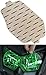 Lamin-x Custom Fit Green Headlight Covers for BMW S1000R (2014-2020)