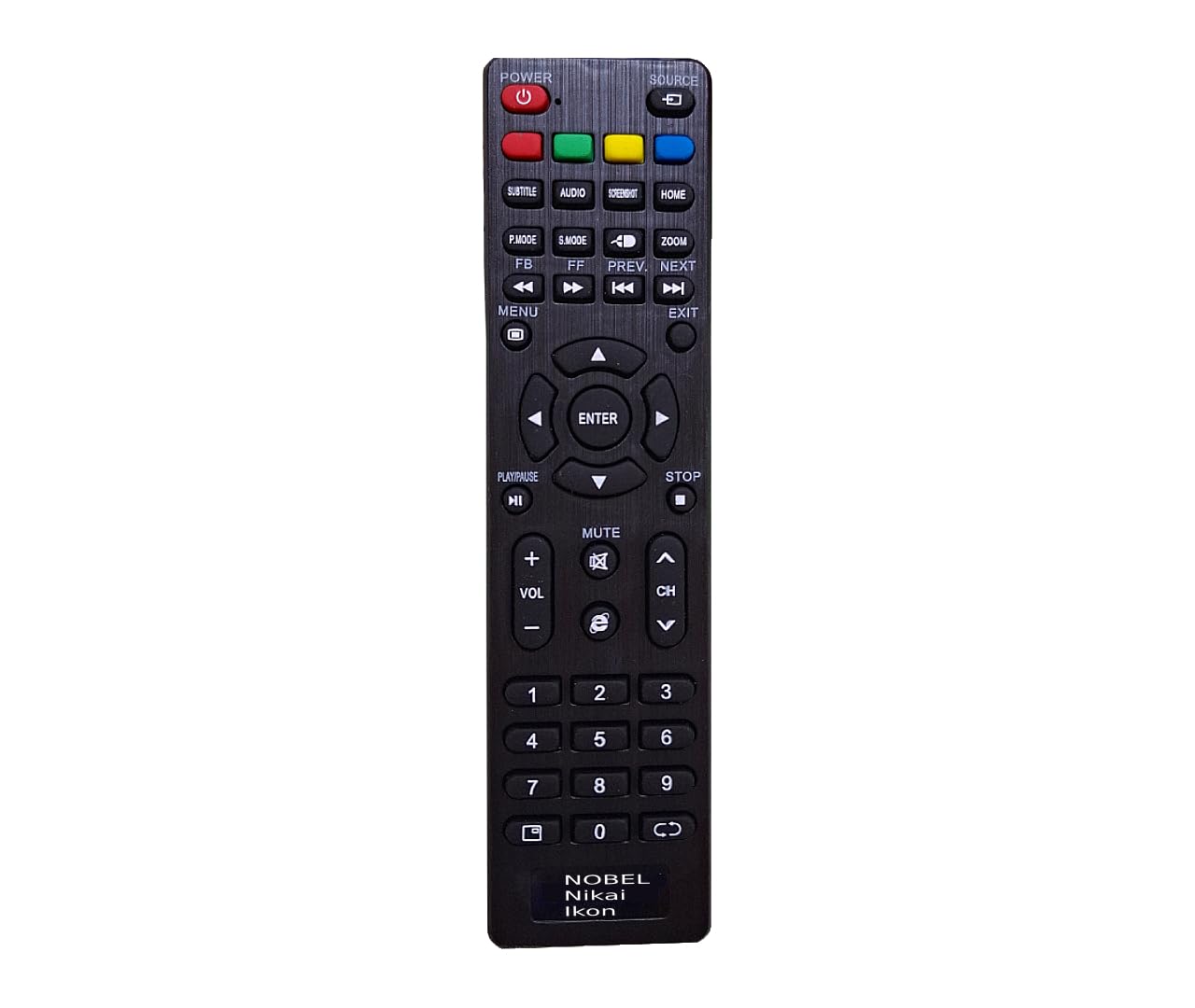 Replacement Remote for Nikai Television (Nikai nikura)