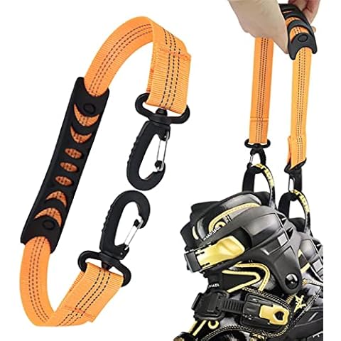 Libetter Ski Boots Carrier Strap,Portable Inline Skate Straps - Men & Women Ice Skates Carrying Straps, Winter Skiing Equipment Accessories Cover
