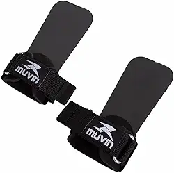 Luva Hand Grip Basic Muvin – Luva Para Crosstraining – Treino – Punho em EVA Dublado – Mais Resistente – Palma em PVC Para Alta Performance – Fechamento em Fecho de Contato – Costura Aberta Dupla