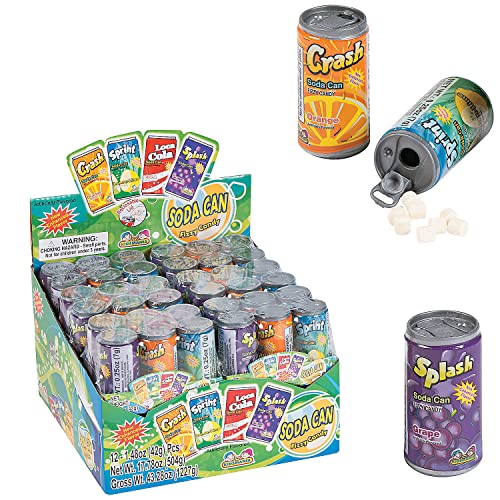 Soda Can Candy, 12 Pieces #TOP4