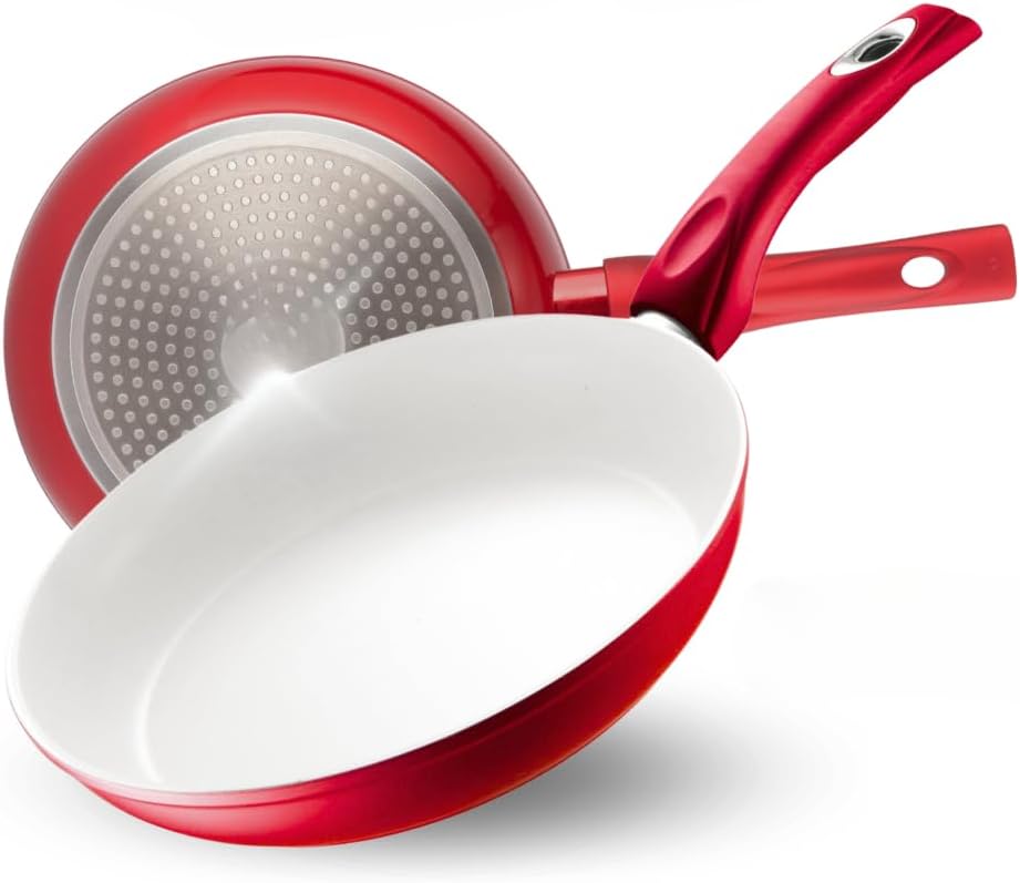 Frigideira Antiaderente Cerâmica Fundo Triplo Premium Induçã... - imagem principal do produto