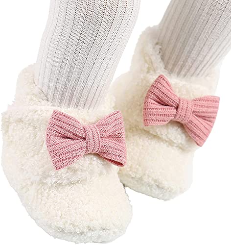 Baby Meisjes Gezellige Fleece Booties Pasgeboren Meisje Zachte Schoenen Winter Schoen Eerste Wandelaar Verjaardag Douche… - Image 4