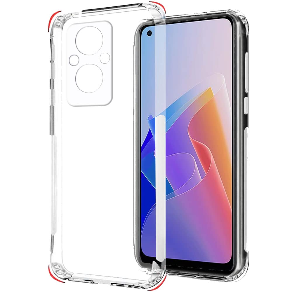 TheGiftKart Ultra Clear Slim Back Cover Soft Case For Oppo F21 Pro 5G/F21S Pro 5G|Best Camera Protection|Inbuilt Dust Plugs & Anti-Slip Grip (Silicone|Transparent) (B09YCRTK88) Amazon Price History, Amazon Price Tracker