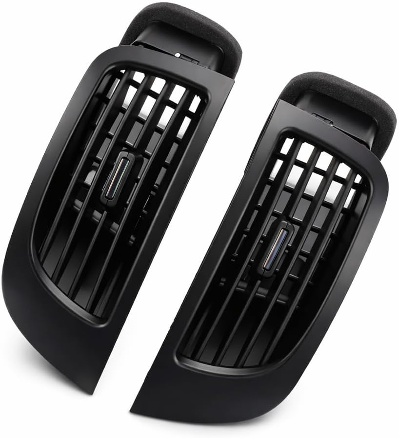 Front Air Vent Grille, Dashboard AC Outlet Replacement, Compatible with Forte 2009-2017, Center Console Defroster Ventilation