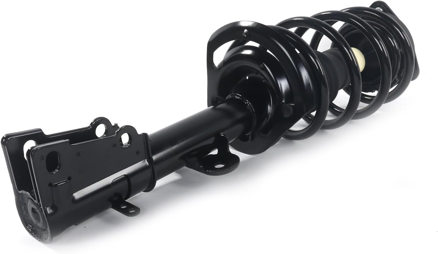 TRIBLE SIX 4Pcs Struts and Shocks Complete Assembly Front Struts w/Coil Springs Rear Shock Absorbers Replacement for 2008-16 Chrysler Town & Country 08-19 Dodge Grand Caravan -171128L 171128R 37290