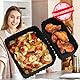 2 Stück Silikonform Heißluftfritteuse Zubehör für Philips Dual Basket Airfryer 3000-serie 6L/3L, Heißluftfritteuse Silikonform Airfryer Zubehör für Philips Airfryer Dual Basket 3000