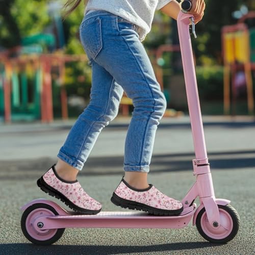 TODIYADDU Graphic Girls Sneakers Kids Breathable Mesh Shoes Lightweight Casual Tennis Running/Hiking/Walking Athletic Sneaker4