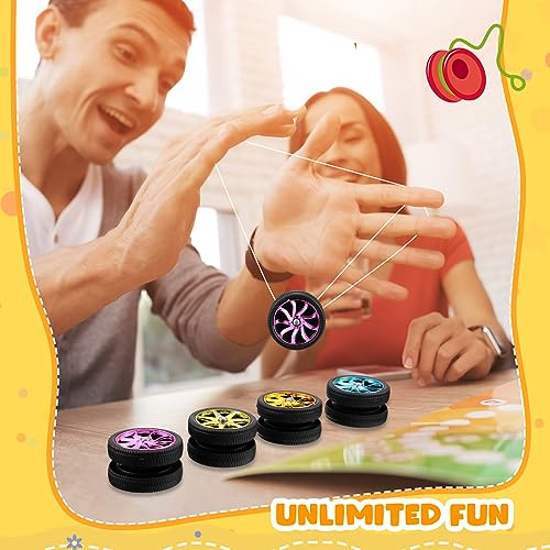 Lenwen TIN-LENWEN-1425 Yoyos For Kids, Beginners Metal Yo Yo Toys thumb #4