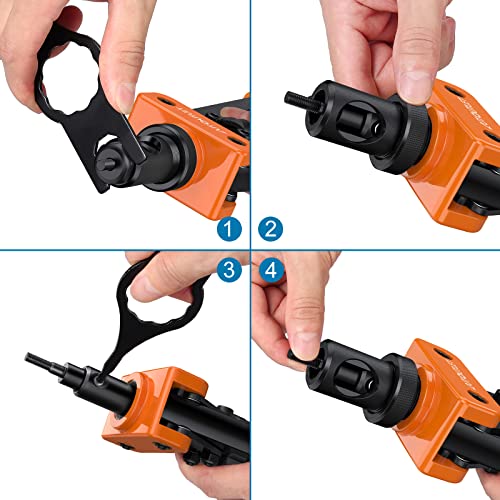 AUTOUTLET Set di pinze per Dadi per Rivetti