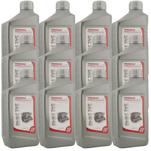 Yanmar Aceite Motor Premium SAE 5W-40 Sintético 1 Quart