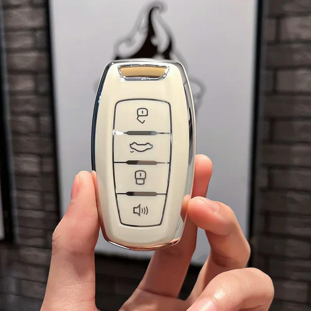 for Great Wall Haval Jolion 2022 H6 H7 H4 H9 F5 F7 F7X F7H H2S GMW Dargo TPU 4 Buttons Car Key Case Cover Shell Fob Accessories
