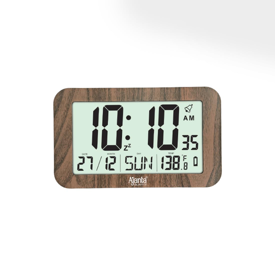 Ajanta Plastic Classic Wall Clock Desktop Display Lcd Clock Calendar Clock Lcd 140 Maple Wood - Digital, Multicolor (B0CD418FB5) Amazon Price History, Amazon Price Tracker