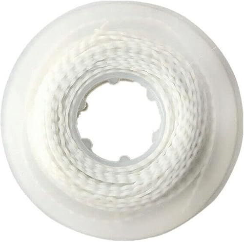 Miniatura 32 de Cadenas de potencia de goma elástica de ortodoncia dental de 15 pies largas/cerradas/cortas (largas, negras)