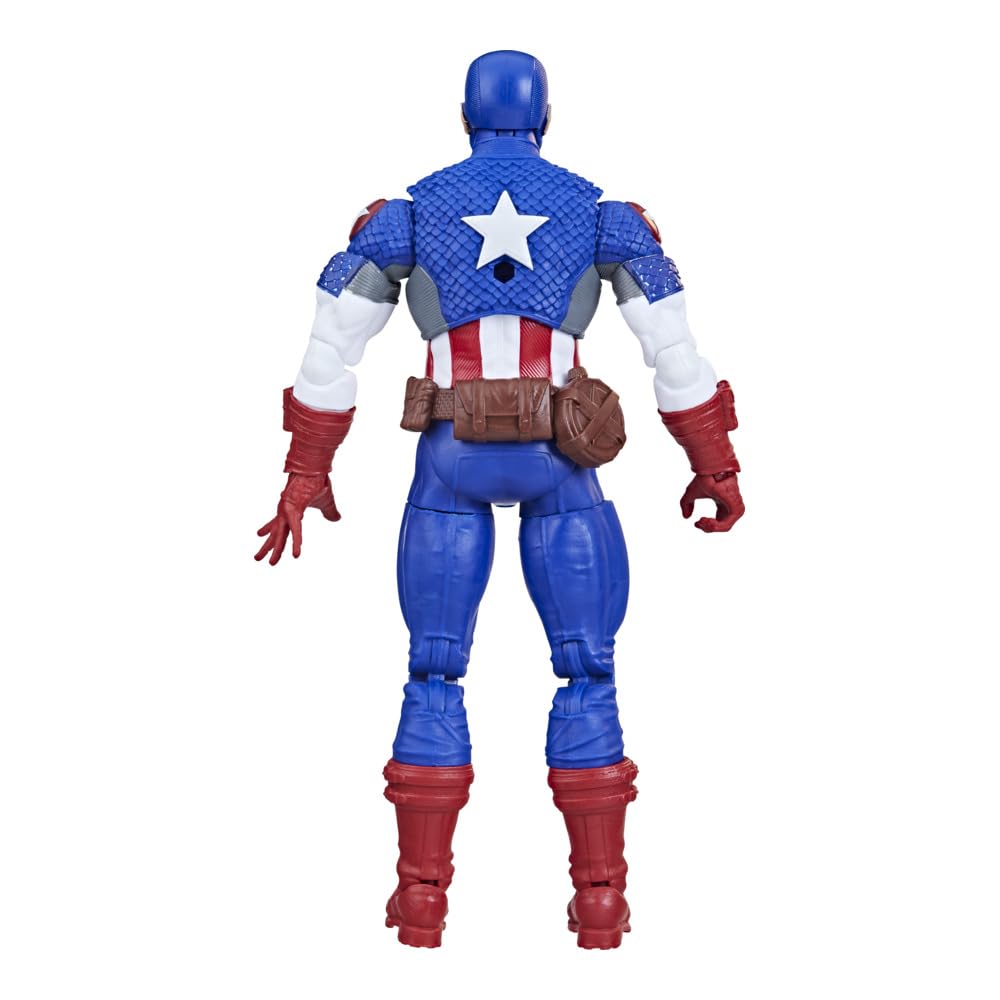 Marvel Hasbro Legends Series: Ultimate Captain America Ultimates, Classic Comic Legends Action Figure, 15 cm, Multicolor, F6616 - Image 2