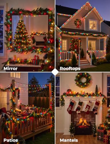  100 Count Multi-Colored Christmas Incandescent Mini String Lights - image 8